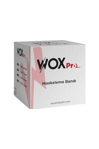 Wox Pro 80 °C Maskeleme Bandı 48 MM x 35 M - 1 Koli 36 Adet