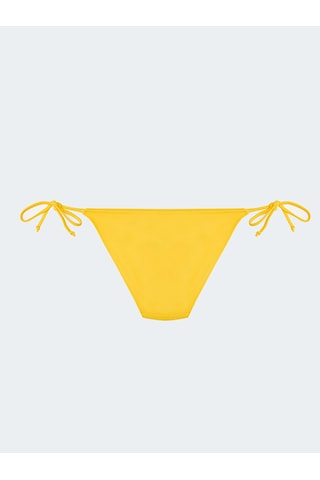 Lcw Eco Sarı Kadın Düz Bikini Alt