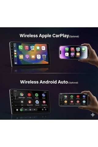 Volkswagen Caravelle 2015-2018 Android Multimedya 9 İnç 4+64gb Carplay Android Auto Oem 7"