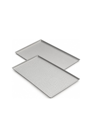 Fida Alüminyum İtalyan Tava Teflon 40x60 Cm Siyah