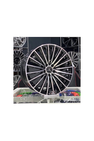 18 İnç 5x112 Mercedes Ön/arka C Ve E Serisi Black Diamond Jant Modeli 4adet