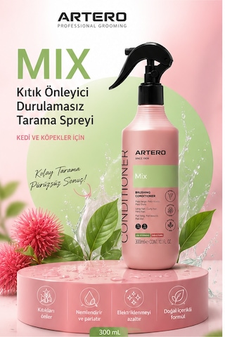 Artero Mix Kıtık Açıcı Durulamasız Köpek Ve Kedi Spreyi 300 Ml