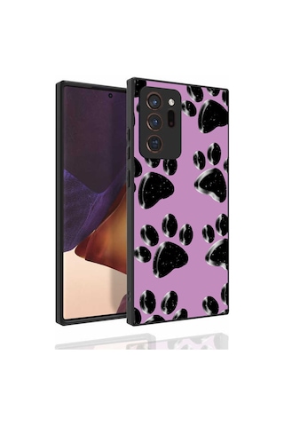 Galaxy Uyumlu Note 20 Ultra Uyumlu Desenli Kamera Korumalı Parlak Tchs Nora Kılıf-no3 NO3