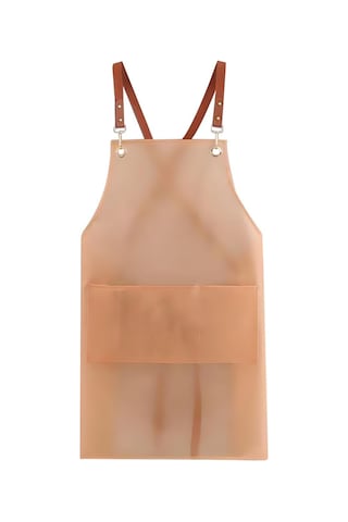 Suntek Magideal Pişirme Önlüğü Şef Barbekü Yağ Pembe-uzun-cep