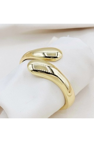 Zarif Damla Kelepçe Gold Gold