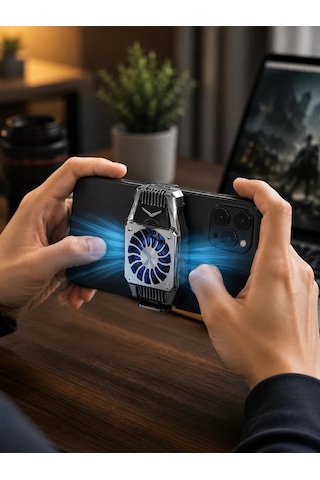 Hepsi Telefon Isınmasını Azaltan Aktif Fanlı Soğutucu Sistemi Najmaddin