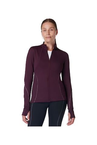 Sweaty Betty Sweaty Betty Therma Boost Running Zip Up Kadın Mürdüm Koşu Montu 44053 Mürdüm