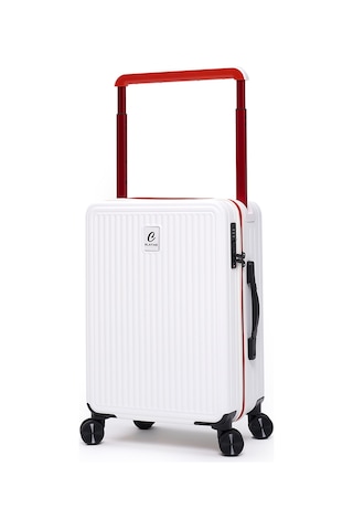 Elatae Vouge Exclusive Kabin Boy Ultra Strong Valiz Beyaz V10737 Beyaz