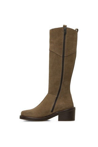 Nine West Nuıt 4pr Taba Kadın Topuklu Çizme 000000000101922763 Taba