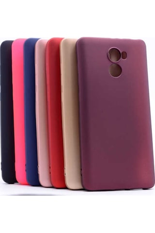 Xiaomi Redmi 4 Kılıf Zore Premier Silikon Kapak Rose Gold
