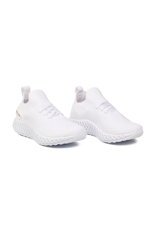 Pierre Cardin Beyaz Fileli Hafif Kolay Giyilebilir Unisex Spor Ayakkabı Pc-32711 G