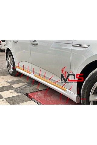 Renault Megane 4 Marşpiyel Tk Fiberglass Boyasız
