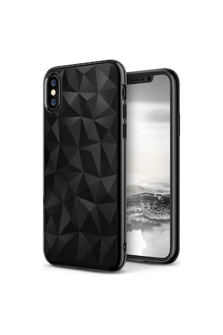 Ringke Air Prism 3d Elmas Yansıması Apple Uyumlu iPhone X İle Kılıf Ink Black
