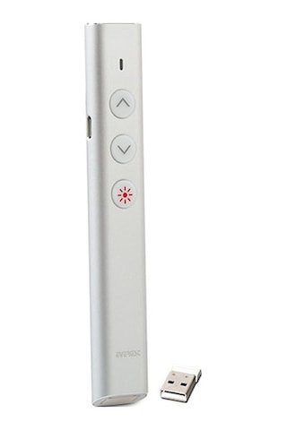 Everest Psn-08B Gümüş 2.4Ghz Kablosuz Profesyonel Sunum Cihazı