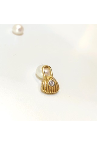 Altın Ürünler İstirideye Çanta Kolye Ucu 14 Ayar