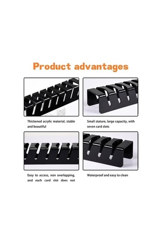 Flybuy Moveevo 14 Kapasiteli Akrilik Şapka Organizatörü, Düzenli Askılı, Siyah, Kullanıma Hazır, Yıkanabilir Siyah