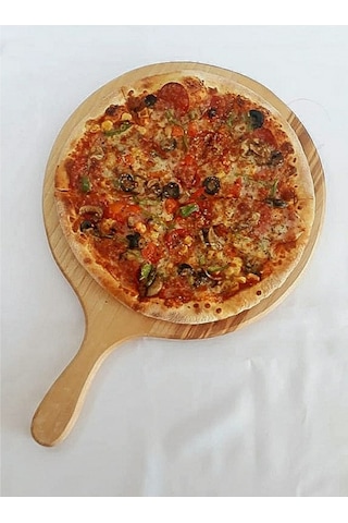Ahşap Pizza, Pide, Peynir, Ordorv Sunum, Servis Ve Kesme Tahtası 30 X 43 X 2cm Ahşap