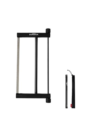 Sundick Alüminyum Alaşımlı Dikdörtgen El Testere Açık Katlanır Siyah