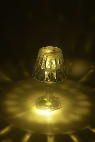 Abajur Şeklinde Küçük Gece Lambası Şeffaf