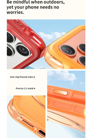 Nettech Apple iPhone 16 Uyumlu Nt-n122 Airbag Arka Koruma Kılıf - Beyaz