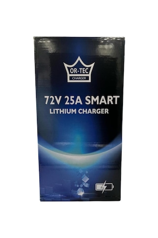 Ortec 72v 25a Li-ıon Ve Lifepo4 Akıllı Lityum Akü Şarj Cihazı