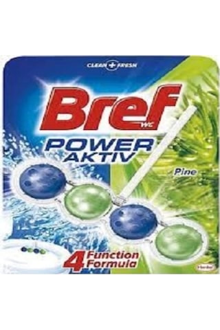 Bref Wc Power Aktiv Tekli Paket Katı Tuvalet Bloğu Çam