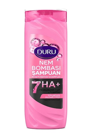 Duru Nem Bombası Şampuan 600 Ml Tüm Saçlar İçin Güç Ve Parlaklık 3 Lü