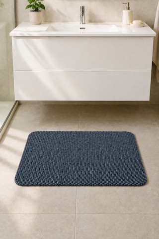 Yıkanabilir Banyo Paspası Kaymaz Taban Su Emici Duş Önü Lavabo Önü Tuvalet Önü Banyo Halısı 40x60 Cm Gri Yıkanabilir Banyo Paspası Kaymaz Taban Su Emici Duş Önü Lavabo Önü Tuvalet Önü Banyo Halısı 40x60 Cm Gri