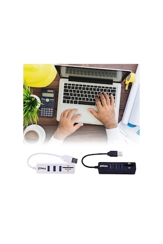 Mikro Usb Hub 2.0 Çoklu Usb Bağlantı Noktaları Combo Sd/tf Kart Okuyucu Hub Usb Ayırıcı