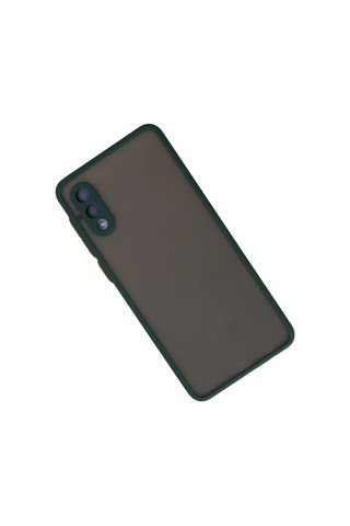 Samsung Galaxy A02 Uyumlu Kılıf Montreal Silikon Kapak - Yeşil
