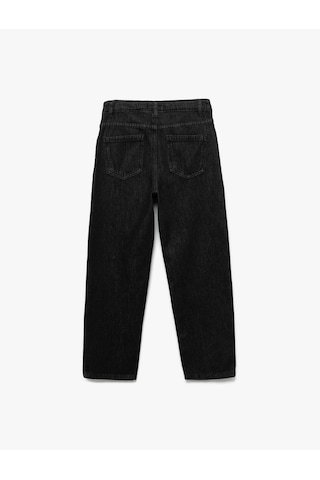 Koton Pamuklu Rahat Kesim Denim Pantolon Siyah 6wkb40002td Siyah