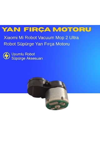 Xiaomi Mi Robot Vacuum Mop 2 Ultra Uyumlu Yan Fırça Motoru