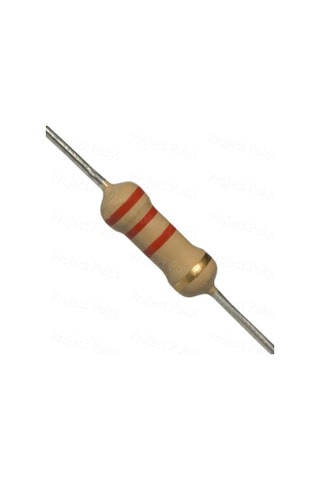 2.2k Ohm 1/4 Watt Direnç 10 Adet Pcs
