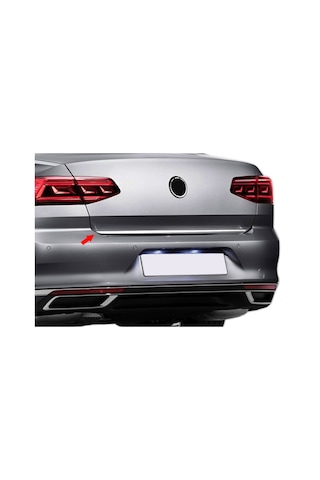 Volkswagen Uyumlu Passat Sd B8,5 2019- Bagaj Alt Çıtası Paslanmaz Çelik