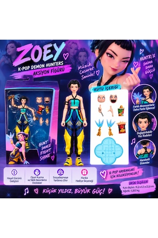 Storeşahin Jry32 Demon Hunters - Zoey Aksiyon Figürü Shn0720