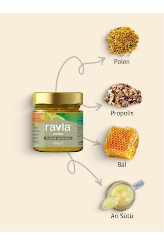 Ravla Beemix Arı Sütlü Bal Karışımı - 250g