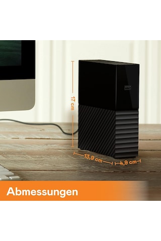 My Book 22tb Usb 3.2 Gen 1 Masaüstü Sabit Diski, Şifre Koruması Ve Yedekleme Yazılımı İle