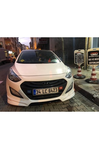 Hyundai i30 Custom Ön Ek (Plastik)