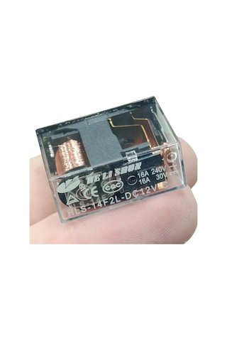 12v 16a Tek Kontak Röle - Hls-14f2l-dc12v-c