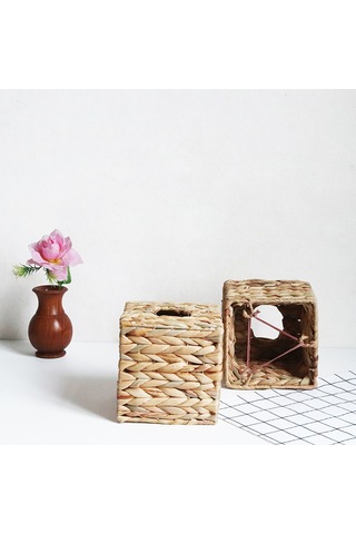 Boho Dekoratif Dokuma Yüz Mendili Tutucu Diğer