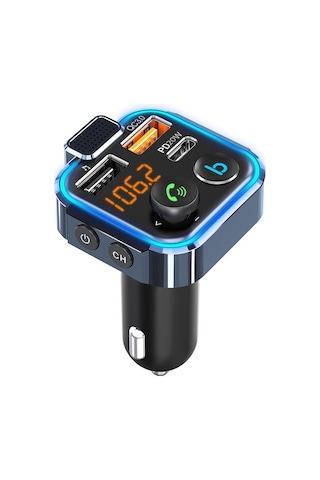 Willowhaven Bt23l Araba Bluetooth Mp3 Çalar Fm Verici-siyah