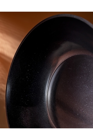 Madame Coco Freya Wok Tava - Kahverengi - 30 CM