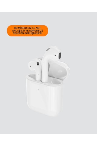 Bay Apple İphone Uyumlu 11 12 13 14 15 Destekli Kablosuz Kulaklık Gürültü Önleyici Hifi Ses Najmaddin