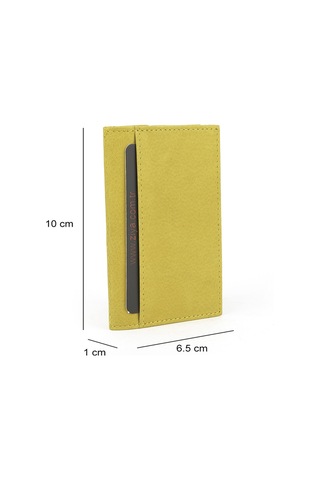 Ziya, Unisex Hakiki Deri Kartlık 1539852z03 Sarı 1539852z03 530 Sarı