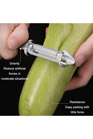 Ulzyvf Soyma Paslanmaz Çelik Bıçağı Arada 5'i 1 Ol Diğer Diğer