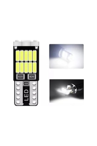 Honda Cıvıc Fd6 Led Plaka Lambası Aydınlatma Ampulü T10 26 Led T10 Beyaz Ampul 2 Adet