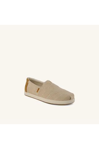 10023174 Natural Espadril Erkek 10023174 Toms Alp Fwd Natural Undyed Stitched Stripe
