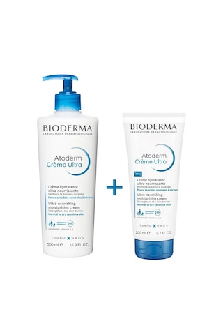 Bioderma Atoderm Cream 500 ML + Atoderm Cream Tube 200 ML