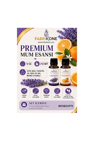 Premium Mum Esansı 5 Cc 2'li Set - Lavanta, Portakal - Soya Wax, Parafin, Jel Wax Ve Bal Mumu Uyumlu Bkfab2lvpt5 Karışık Premium Mum Esansı 5 Cc 2'li Set - Lavanta, Portakal - Soya Wax, Parafin, Jel Wax Ve Bal Mumu Uyumlu Bkfab2lvpt5 Karışık