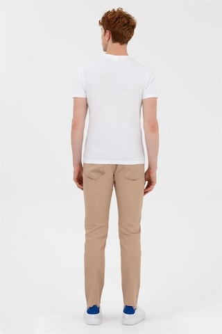 U.S. Polo Assn. Erkek Likralı Pantolon 1600040 Camel